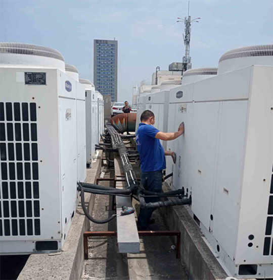 孟州中央空调制热和不制冷系统维修方法